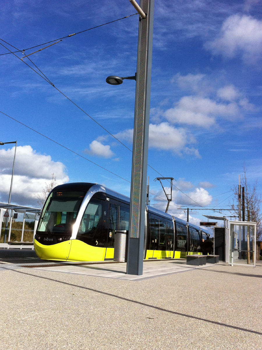 Pylônes station Tramway - Brest (29)