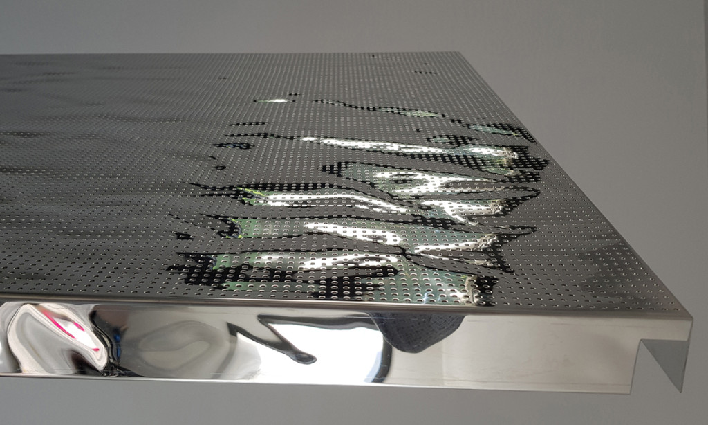 Afracom_cassette_clip_in_afr_ripple_inox_miroir_froisse_perfore